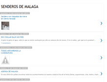 Tablet Screenshot of malaga2016senderosmalaga.blogspot.com
