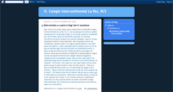 Desktop Screenshot of colegiointercontinental.blogspot.com
