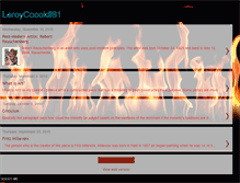 Tablet Screenshot of leroycookart.blogspot.com