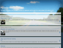 Tablet Screenshot of ix35owner.blogspot.com
