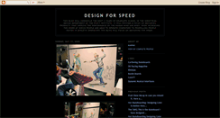 Desktop Screenshot of designforspeed.blogspot.com