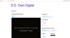 Desktop Screenshot of diaridigitaljoanbosca.blogspot.com