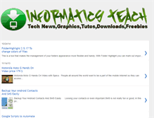 Tablet Screenshot of informaticsteach.blogspot.com