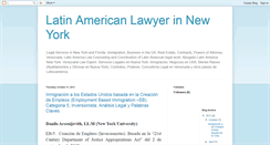 Desktop Screenshot of latinlawyernewyork.blogspot.com