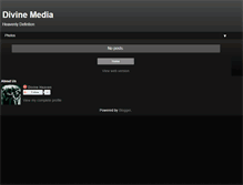 Tablet Screenshot of divinemediahd.blogspot.com