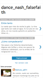 Mobile Screenshot of dancenashfalsefaith.blogspot.com
