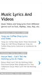 Mobile Screenshot of music-lyrics-and-videos.blogspot.com