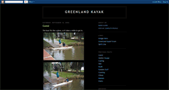 Desktop Screenshot of gkayak.blogspot.com