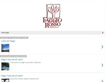 Tablet Screenshot of faggiorosso.blogspot.com