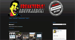 Desktop Screenshot of freakterus.blogspot.com