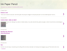 Tablet Screenshot of inkpaperpencil.blogspot.com