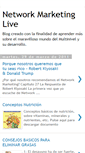 Mobile Screenshot of networkmarketinglive.blogspot.com