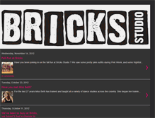 Tablet Screenshot of bricks-studio.blogspot.com