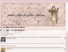 Tablet Screenshot of coletadecorbie.blogspot.com