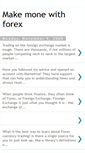 Mobile Screenshot of online2forexmoney.blogspot.com