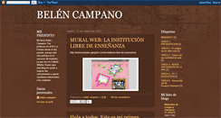 Desktop Screenshot of belencampano.blogspot.com