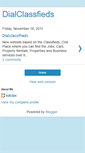 Mobile Screenshot of dialclassifieds.blogspot.com