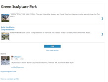 Tablet Screenshot of greensculpturepark.blogspot.com
