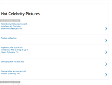 Tablet Screenshot of hot-celebs-gallery.blogspot.com
