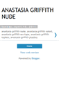 Mobile Screenshot of anastasiagriffithnude.blogspot.com