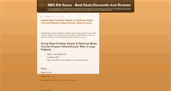 Desktop Screenshot of bbq-rib-sauce.blogspot.com