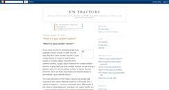 Desktop Screenshot of nwtractors.blogspot.com