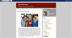 Desktop Screenshot of pinitforward.blogspot.com