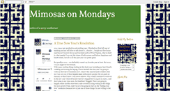 Desktop Screenshot of mimosasonmondays.blogspot.com