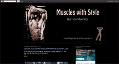 Desktop Screenshot of muscleswithstyle.blogspot.com