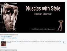 Tablet Screenshot of muscleswithstyle.blogspot.com