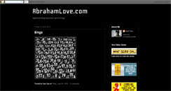 Desktop Screenshot of abrahamloveblog.blogspot.com