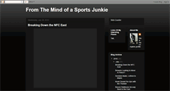 Desktop Screenshot of fromthemindofasportsjunkie.blogspot.com