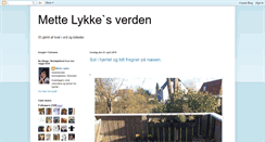 Desktop Screenshot of lykkesverden.blogspot.com