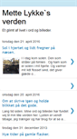 Mobile Screenshot of lykkesverden.blogspot.com