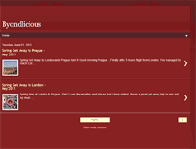 Tablet Screenshot of byondlicious.blogspot.com
