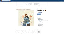 Desktop Screenshot of paintforprint.blogspot.com