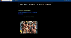 Desktop Screenshot of bikinigirlsworld.blogspot.com