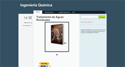 Desktop Screenshot of librosdeingenieriaquimica.blogspot.com