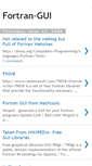 Mobile Screenshot of fortran-gui.blogspot.com