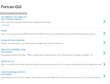 Tablet Screenshot of fortran-gui.blogspot.com
