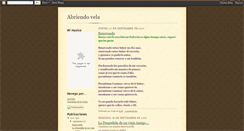 Desktop Screenshot of abriendovela.blogspot.com