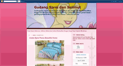 Desktop Screenshot of gudangspreidanselimut.blogspot.com