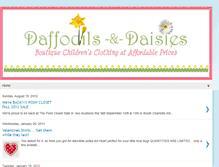 Tablet Screenshot of daffodils-and-daisies.blogspot.com