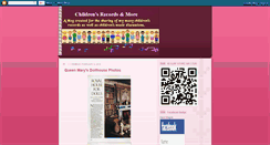 Desktop Screenshot of childrensrecordsandmore.blogspot.com