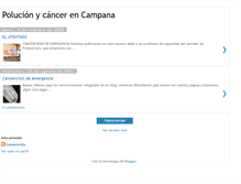 Tablet Screenshot of cancercrisis.blogspot.com