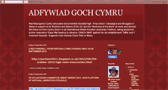 Desktop Screenshot of adfywiadgoch.blogspot.com