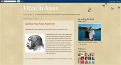 Desktop Screenshot of iruninjeans.blogspot.com