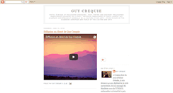 Desktop Screenshot of guycrequie.blogspot.com
