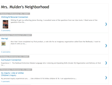 Tablet Screenshot of mrsmulder.blogspot.com
