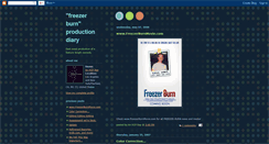 Desktop Screenshot of freezerburnmovie.blogspot.com